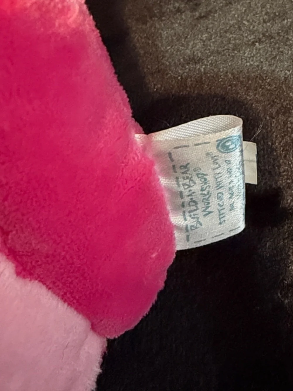 Build-A-Bear Pink Heart Plush Foldable Bed Chair Can be used for 18” Dolls
